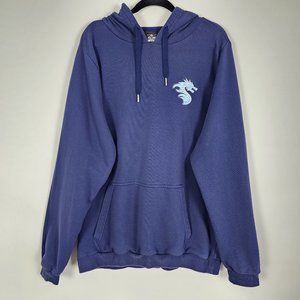 Yellow Gear Invincible In Detail Dragon Mens 2XL Long Sleeve Pullover Hoodie